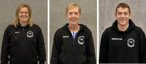 Ulla Pedersen, Jette Madsen og Sebastian Grôschner